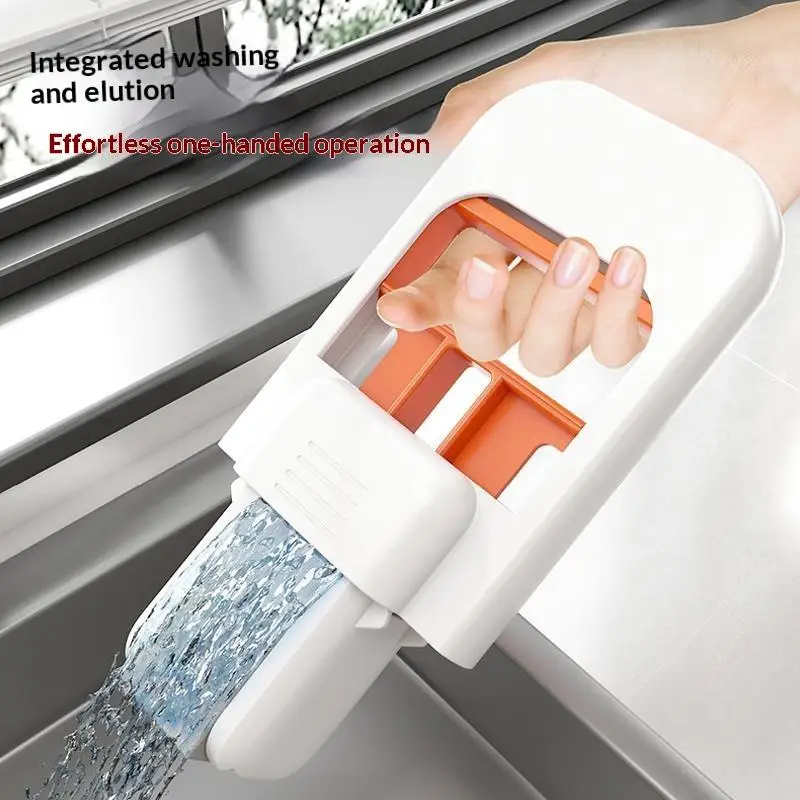 Self Wringing Sponge Cleaner Professional Grade Quick Absorption Handheld Cleaning Tool for Kitchen Bathroom Housekeeping Use