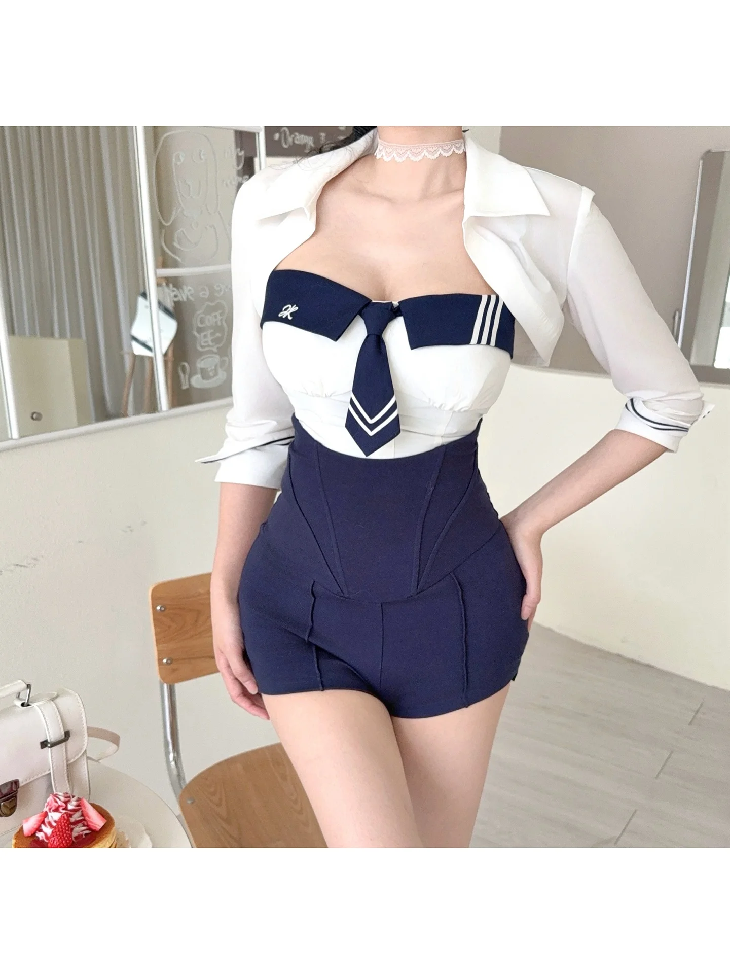 

Joykiki Summer College Sle Color Blo контрастный сладкий боб двухцветный топ на бретельках крутой женский жилет из полиэфирного волокна