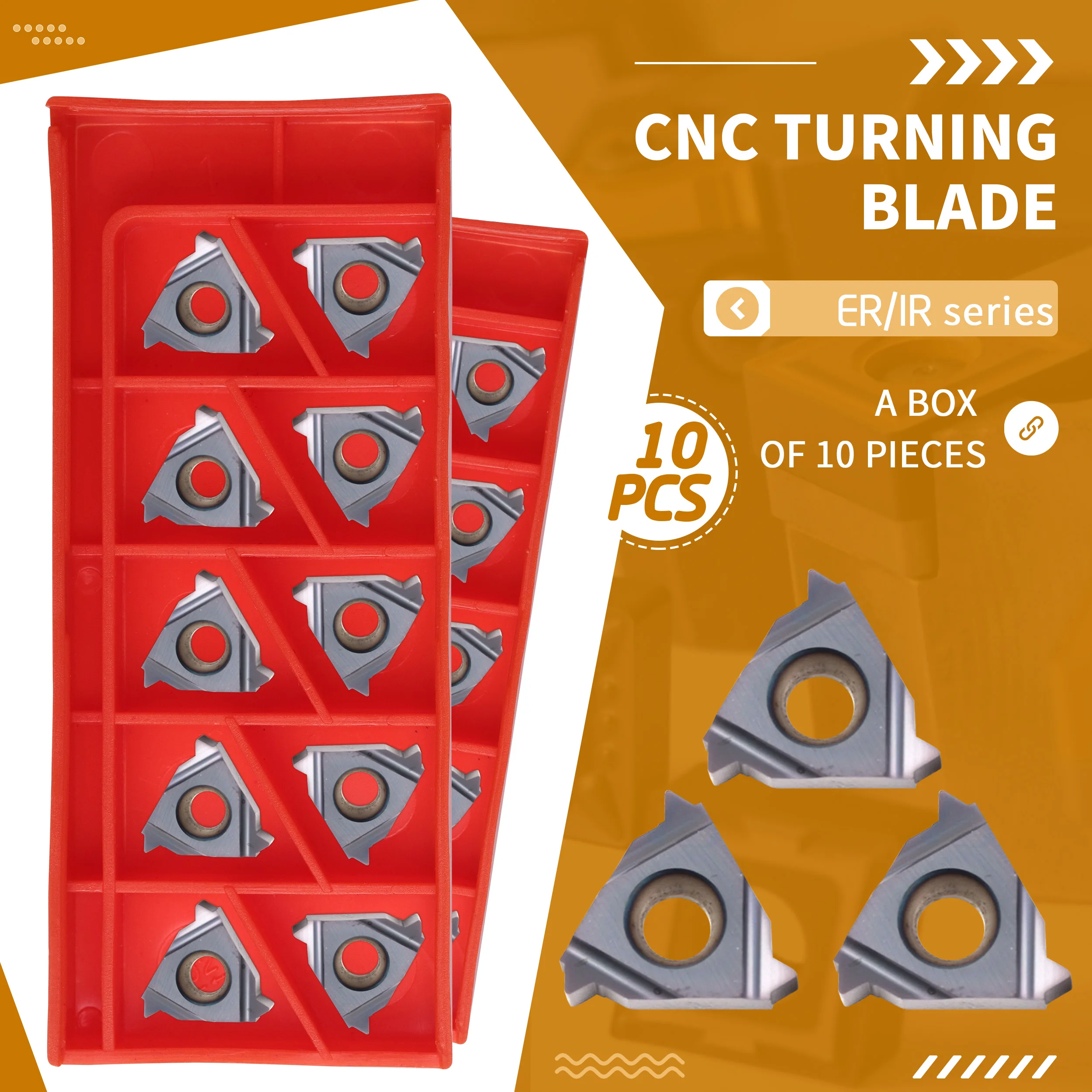 16IR 10UN 11UN 11.5UN 12UN 14UN 16UN 18UN 20UN 24UN 28UN BMA lama in metallo duro tornio CNC inserti filettati utensile per tornitura in acciaio inossidabile
