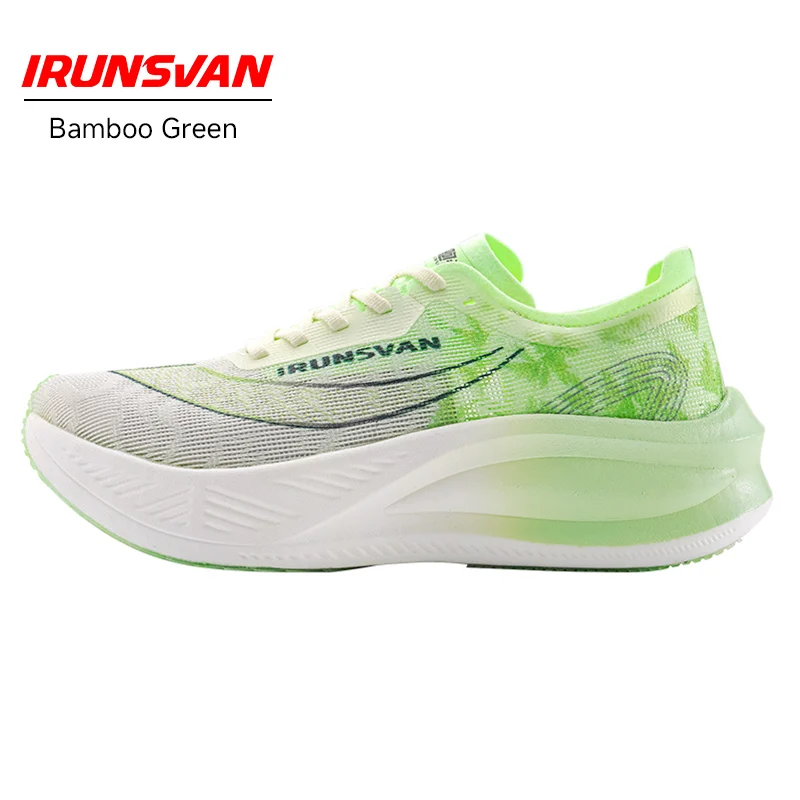 IRUNSVAN Carbon Plate Marathon Running Racing Shoes Professional Stable Support Shock-relief Ultra-light Rebound Sport Sneakers