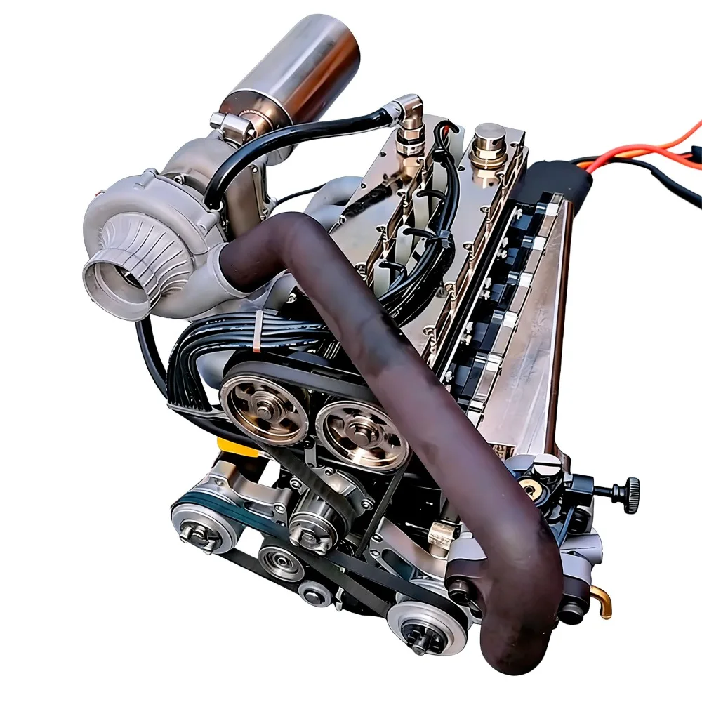 GS-L6 V6 Engine Model Water-cooled Four-stroke Electric Start Includes Brushless Motor V6 Internal Combustion Engine