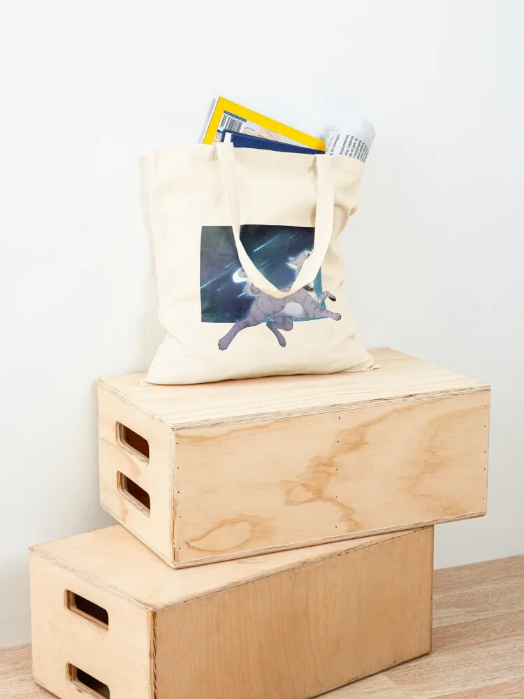 حقيبة شويتنج ستار جين توت، حقيبة كبيرة، حقيبة حمل لطيفة، حقائب تسوق للشاطئ #4