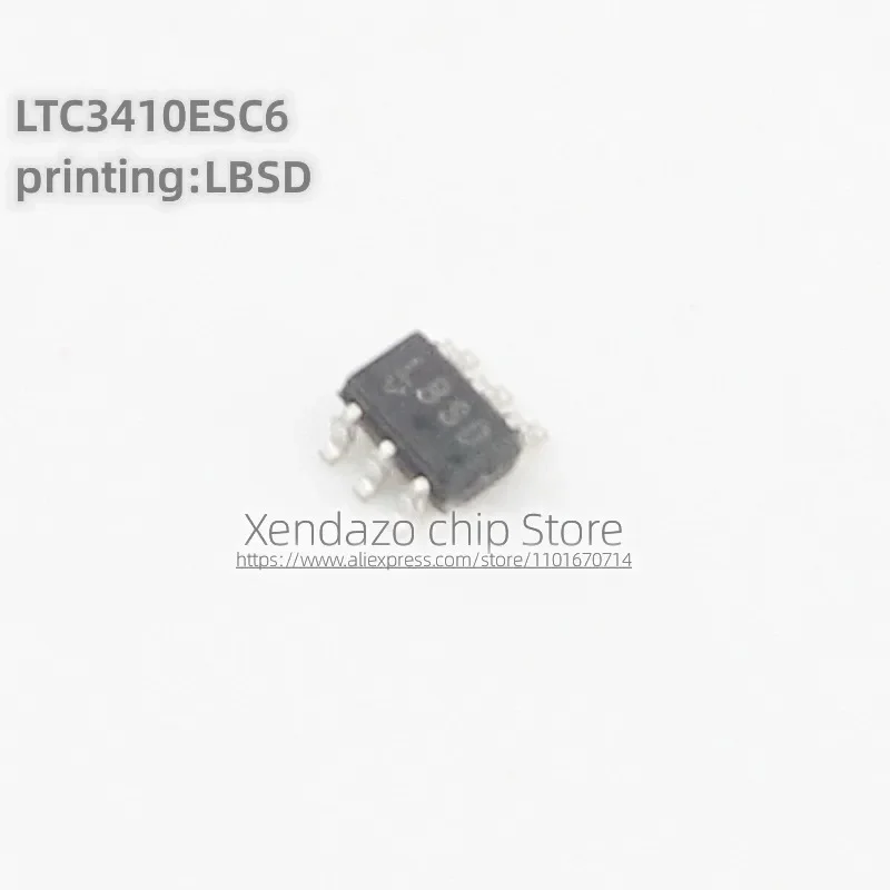 

5pcs/lot LTC3410ESC6#TRPBF LTC3410ESC6 Silk screen printing LBSD SO70-6 package Original genuine Converter chip