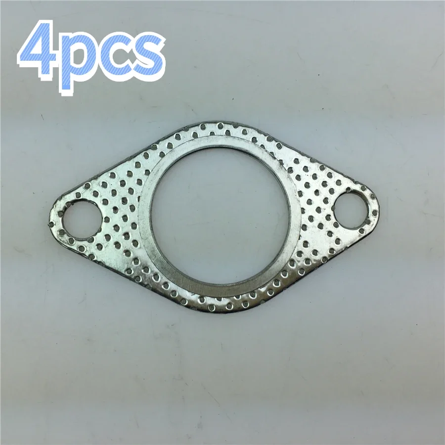 8pcs for The Chery for QQ Car Muffler Interface Pad for Chery QQ 372 0.8L Displacement Exhaust Pipe Gasket