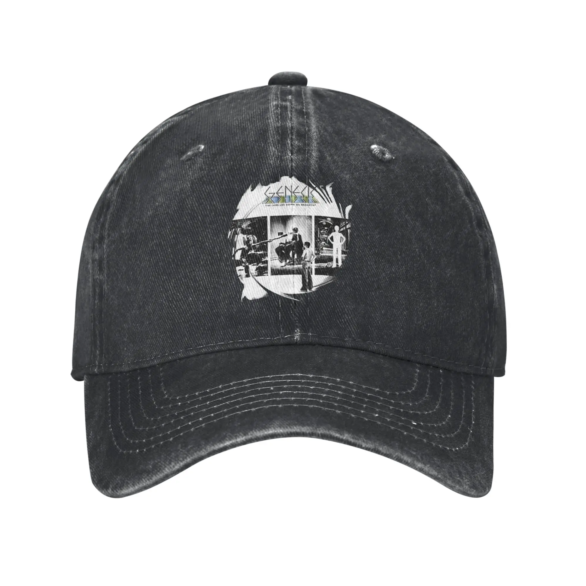 original of genesis band Fashion Baseball Cap  Classic Men's Caps  Bar Visit Men's Caps