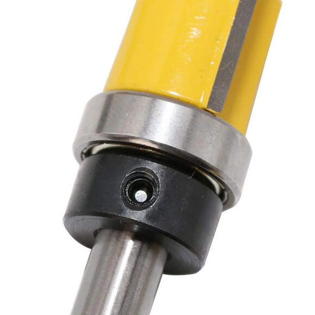Durable Alloy Straight Router Bit Anti Kickback Milling Tool for Professional Wood Groove Routing