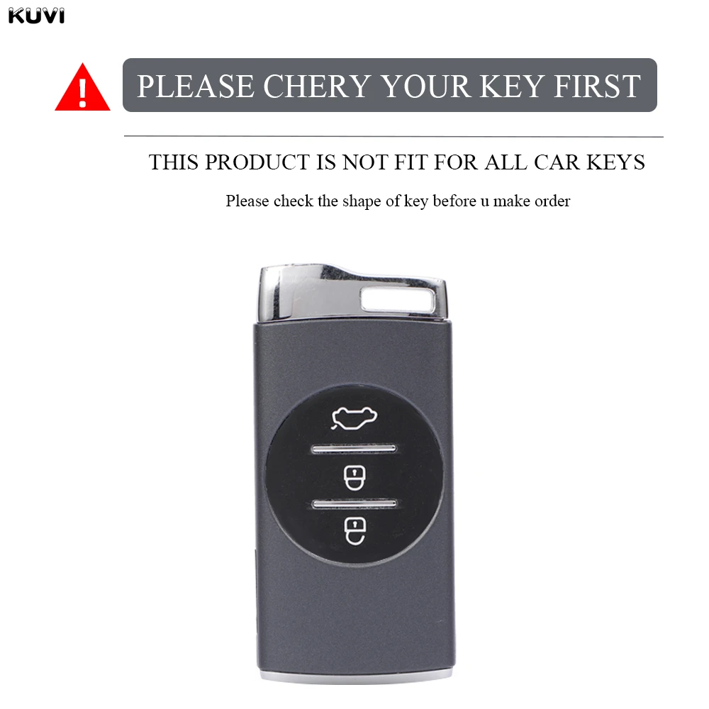 TPU Car Key Case Cover Shell For Chery Tiggo 7 Pro 8 Pro Exeed Tiggo 2 3x Arrizo 5 Pro Gx 5x EQ7 Auto Fob Holder Accessories