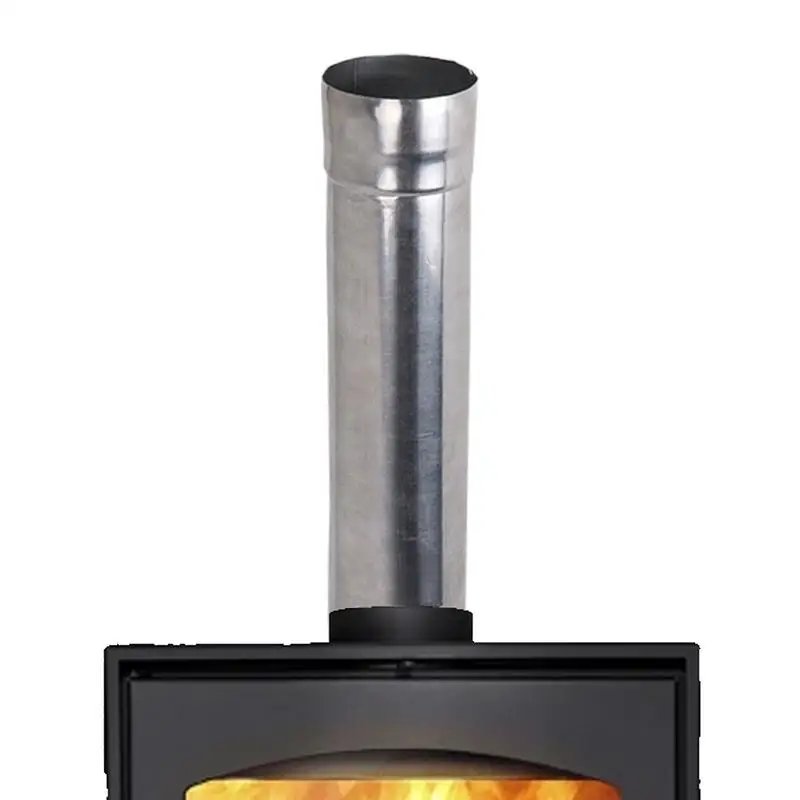 

Stove Chimney Pipe Stainless Steel Stove Pipe Camping Stove Accessories Chimney Flue Wood Stove Pipe For Hot Tent Stove