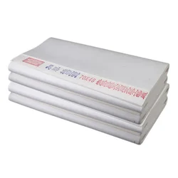 HVV 100Sheets Chinese Tanpi Rice Paper Meticulous Painting Calligraphy Thicken Raw Half-Ripe and Ripe Sandalwood Bark Xuan Paper