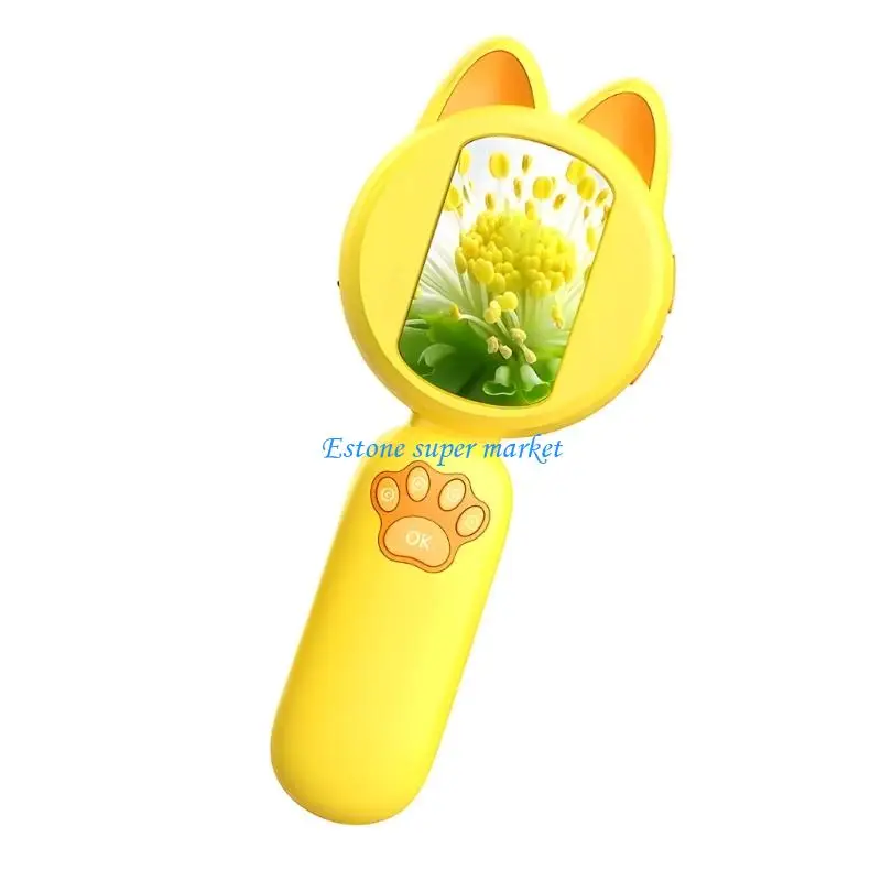 Agrandisseur numérique mode dessin animé 090B pour enfants, outil d'apprentissage à fonction Rechargeable