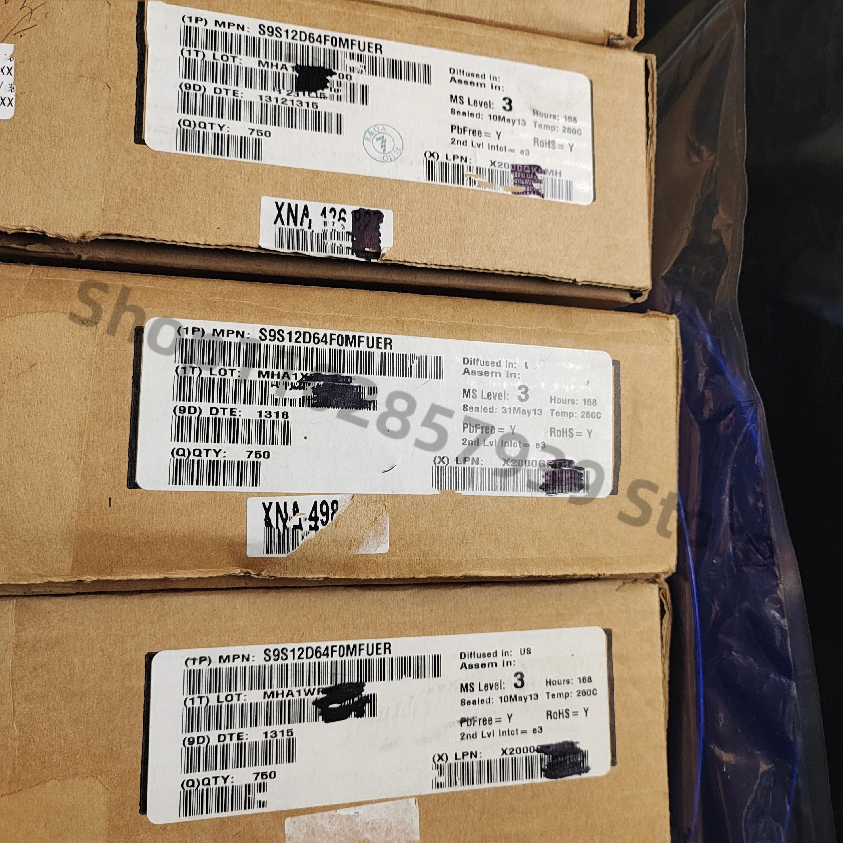 

S9S12D64F0MFUER QFN 1PCS/LOT 100% new original freeshipping