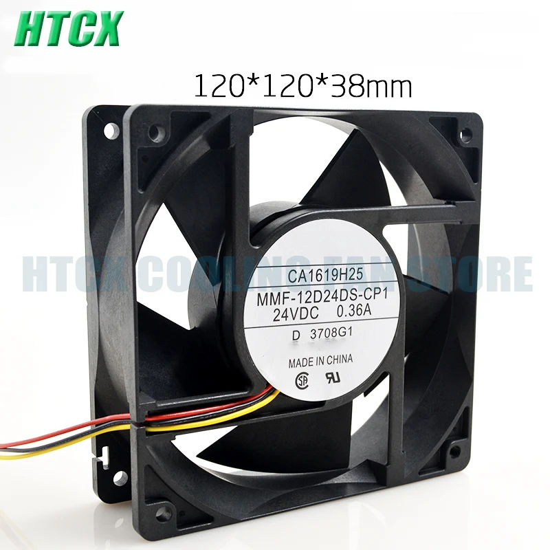 NEW F740 Frequency Converter fan CA1619H25 MMF-12D24DS-CP1 24V 0.36A