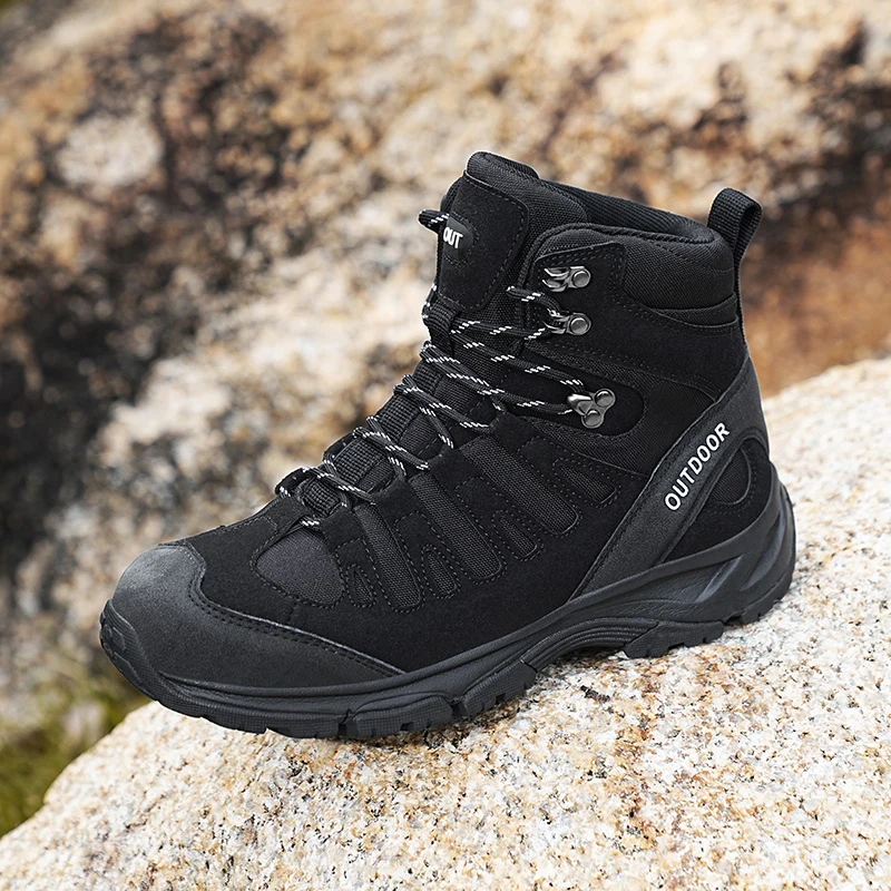 Winter Tactics Combat Training Men Boots Outdoor Work Camping Anti-wear Rapid Response Hiking Shoes Fishing Hunting Sneakers