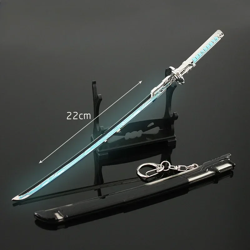 

Swallow The Starry Sky Dawn Game Weapon Surrounding 22cm Beiyuan Zinc Alloy Weapon Decoration Weapon Collection Student Toys