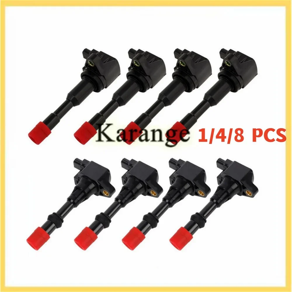 Front & Rear Ignition Coil 30520-PWA-003 30521-PWA-003 For Honda CITY Civic 7 8 VII VIII JAZZ FIT 2 3 III 1.2 1.3 1.4 CM11-108