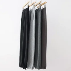 New Winter Style Drawstring Pants Elastic Waist Loose Harem Long Casual Pants Sweatpants