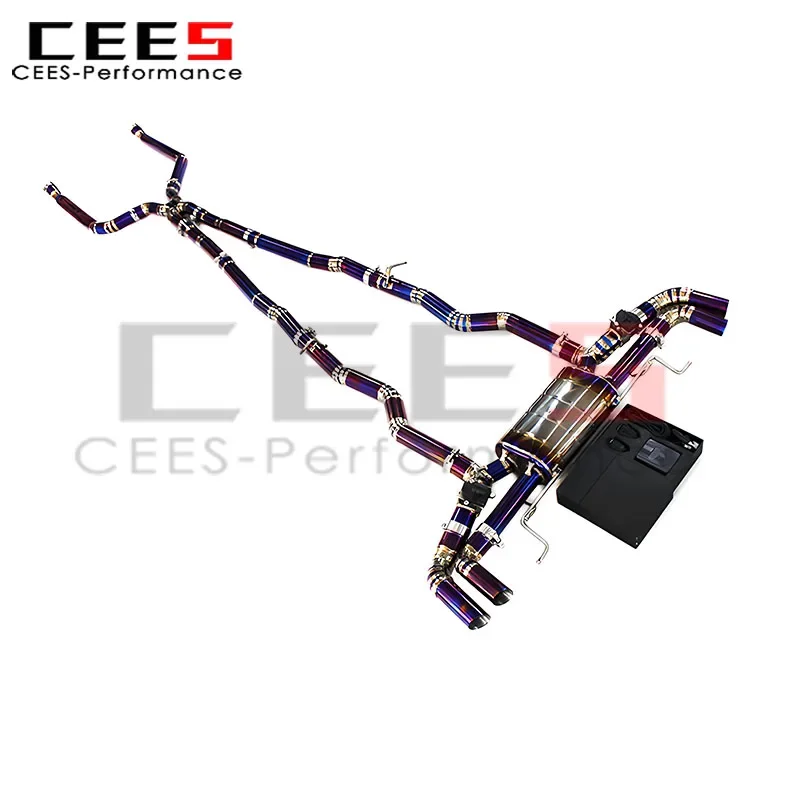 

CEES Performance Valvetronic выхлопная система Catback для BMW 750/750i 4.4T 2016-2019, клапанный глушитель, выхлопная труба X, выхлопная труба