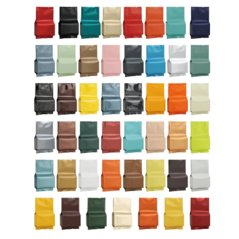 

50PCS 6.5x13cm Open Top Cocoa Matcha Cocoa Aluminum Foil Packaging Bag DIY Salt Ground Coffee Green Tea Heat Sealing Pouches
