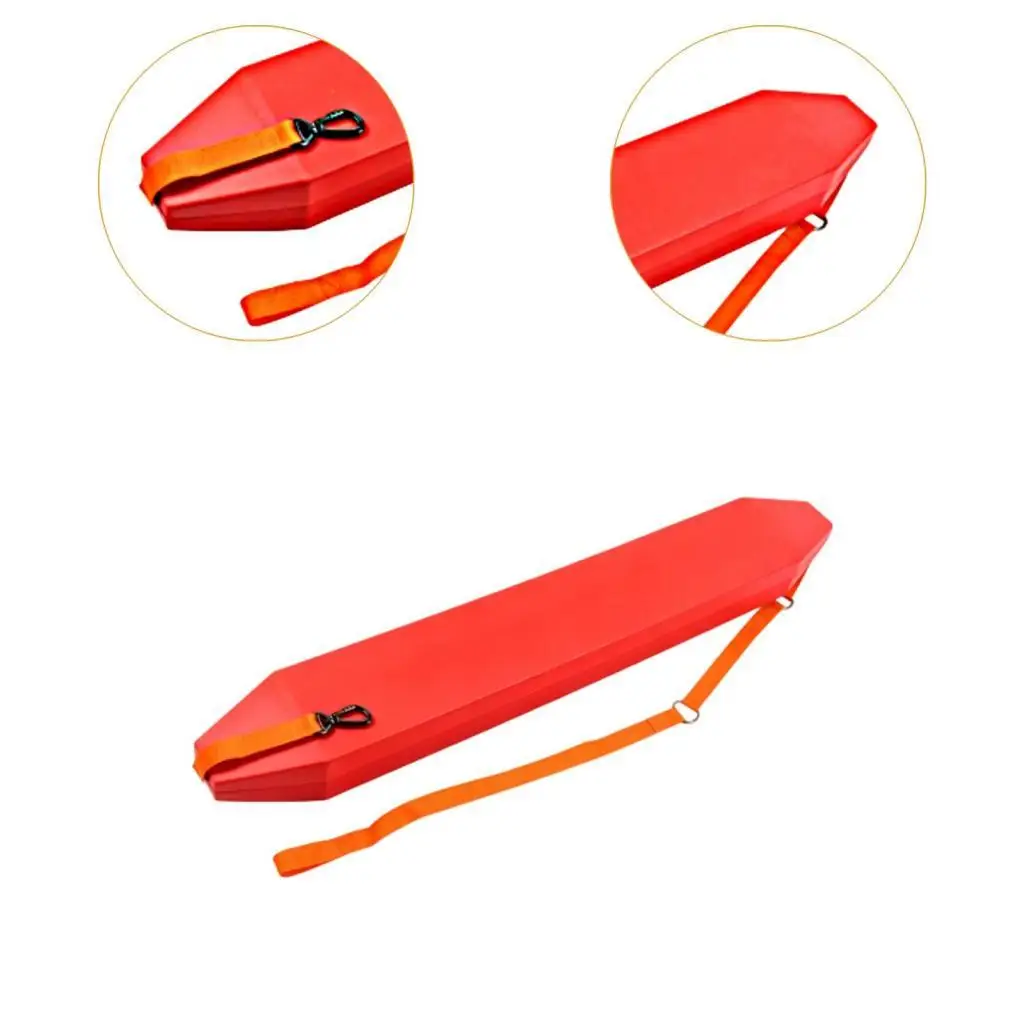 Lifeguard Tube Flotation Device Adjustable Belt EVA Pool Floater for Home Swimming and Commercial Water Use