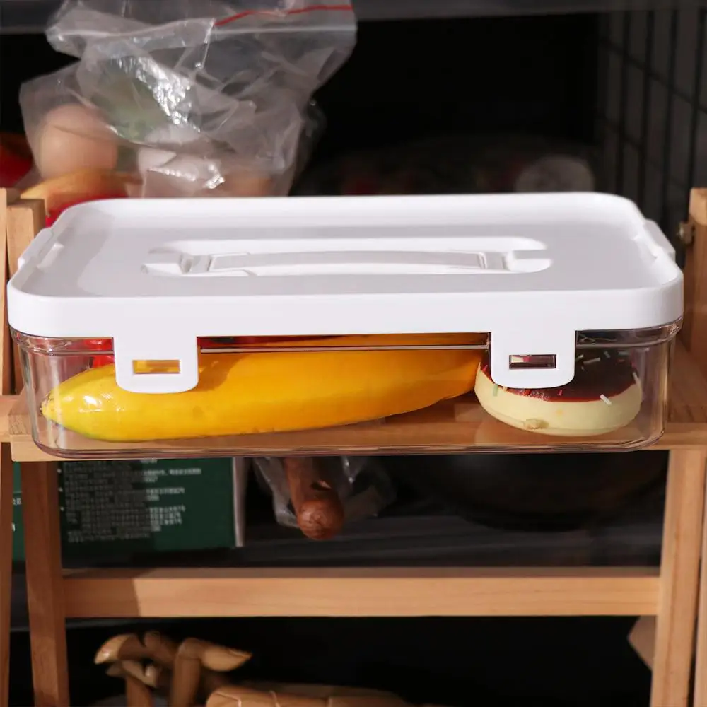 

Large Capacity Art Marker Pen Case With Handle Transparent Desk Storage Box Portable Simple Marker Pen Holder Art Supplies