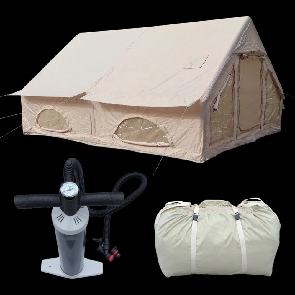 

Europe Hot Sale Camping Inflatable Tent Outdoor Automatic Inflatable Waterproof Oxford Fabric Tent Wholesale