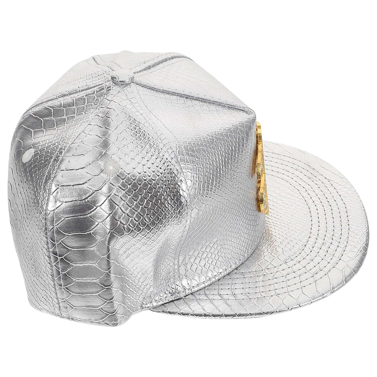 

Gold Us Dollar Symbol Flat Brim Baseball Cap Hip Hop Summer Outdoor Baseball Hat Rhinestone Decor Stylish Protective