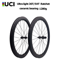 Gravel Bike Wheels 700C 35/38/40/45/50/58mm Disc Brake Wheels Ratchet Ceramic Bearing Center Lock Quick Release Carbon Wheelset