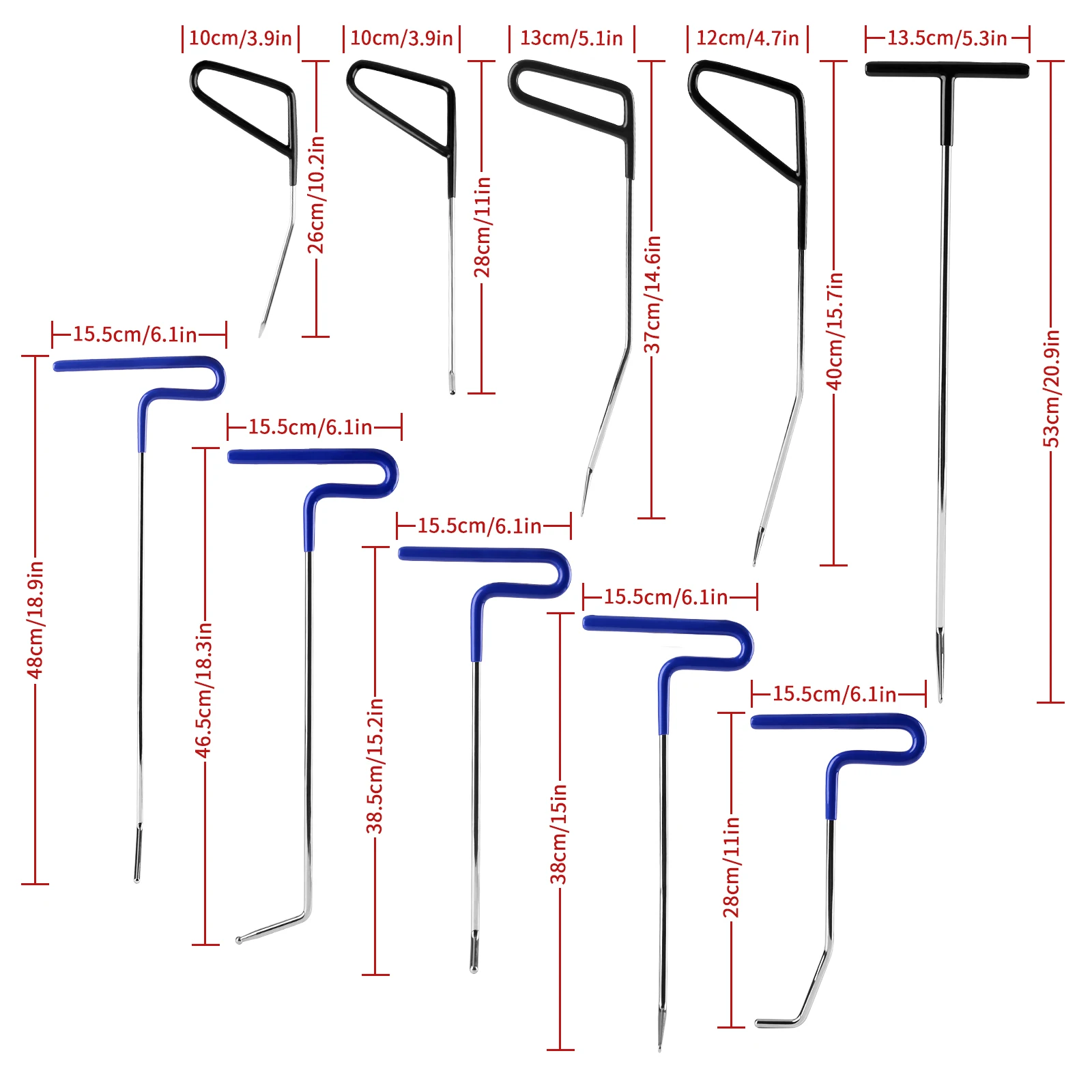 PDR Tools Automotive Body Dent Repair Tools Car Paintless Dent Removal Tool Auto Dent Damage Repair Products Hand Garage Tool - Image 2