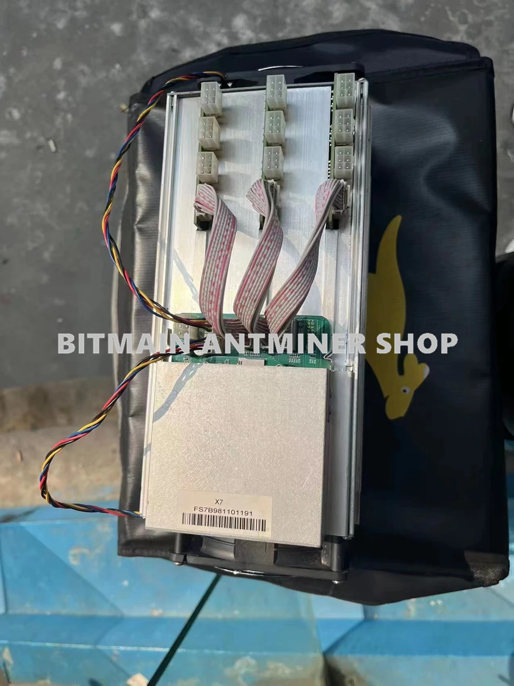 Fusisilicon X7 262Gh/S Asic Miner Dash Crypto Mining Konsumsi Daya 1420W dengan Catu Daya Opsional