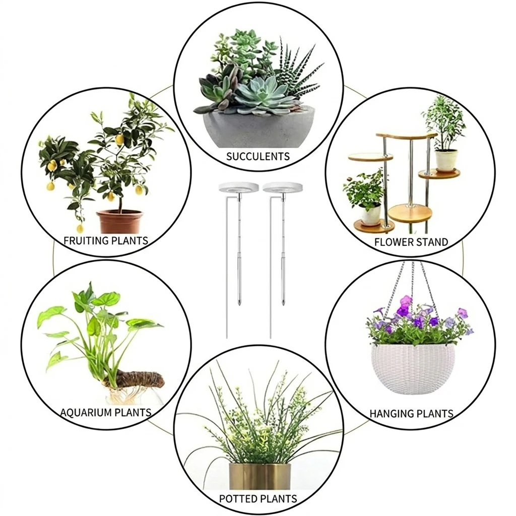 Full Spectrum Indoor Solar LED Growth Light 4 Gear Dimming Fleshy Flower Floor Telescopic Fill Light for Plants