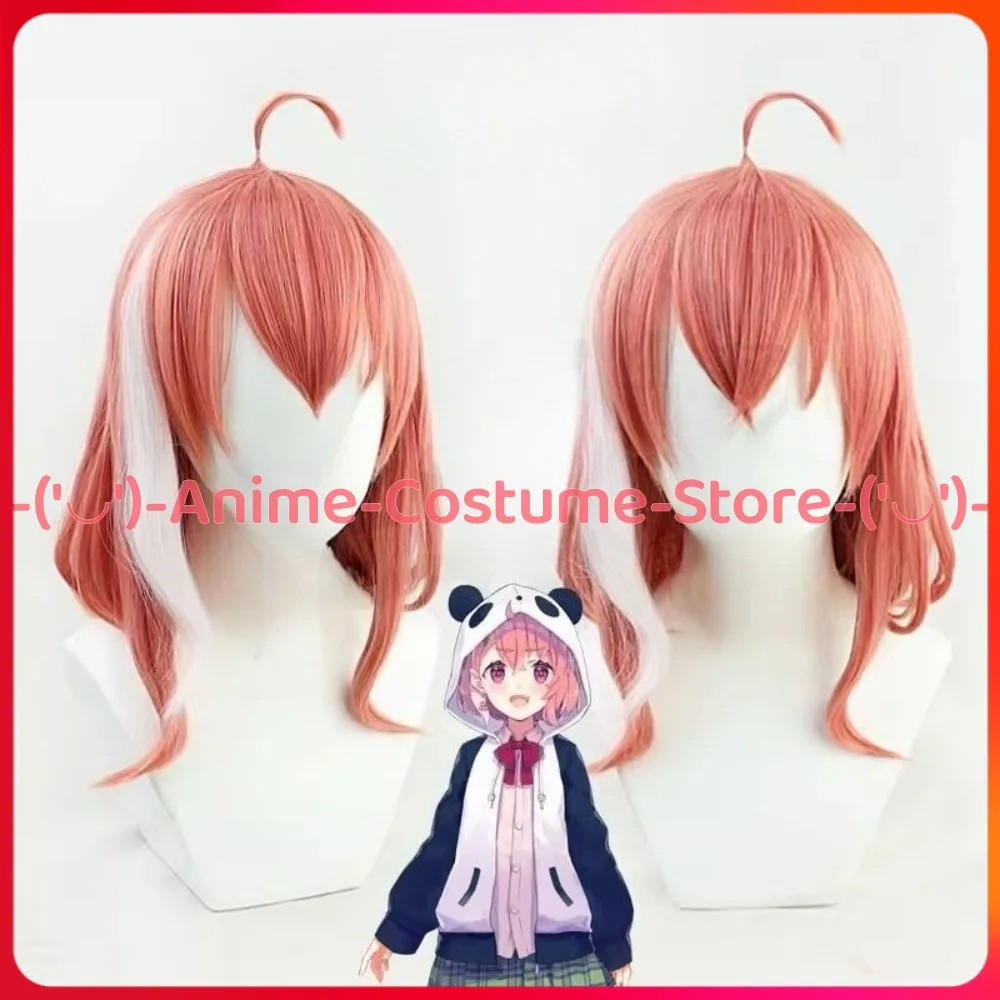 

VTuber Пандама Сасаку Саки Косплей Парик Аниме Игровой Персонаж Хэллоуин Карнавальный Костюм Парики Термостойкие Синтетические Волосы