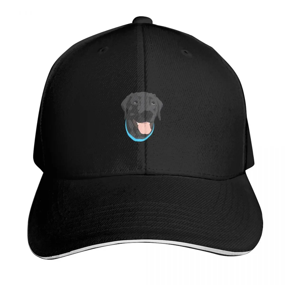 

Black Lab Head Baseball Cap Luxury Hat Gentleman Hat sun hat tactical cap Man Women's