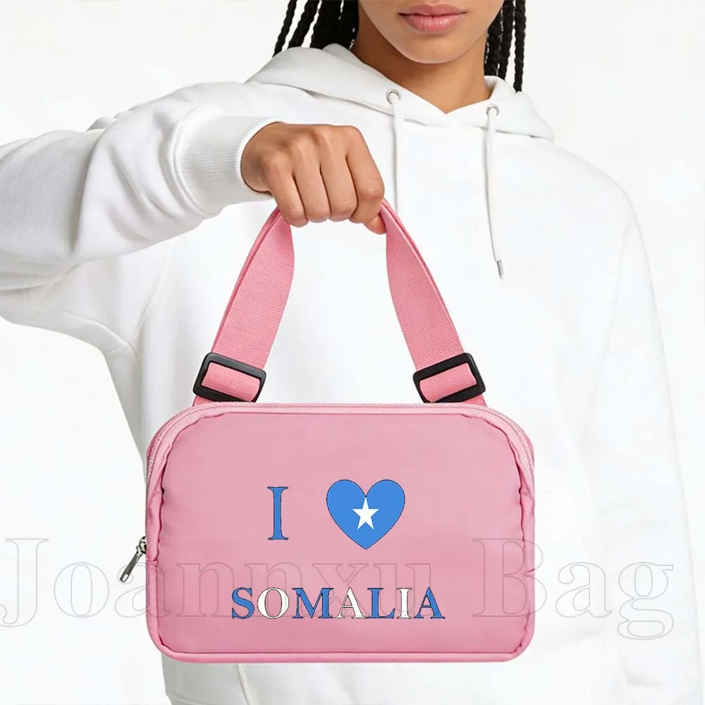 

Спортивная поясная сумка с флагом Сомали, портативная сумка для телефона, для фитнеса, бега, велоспорта, подарок для девушек и женщин