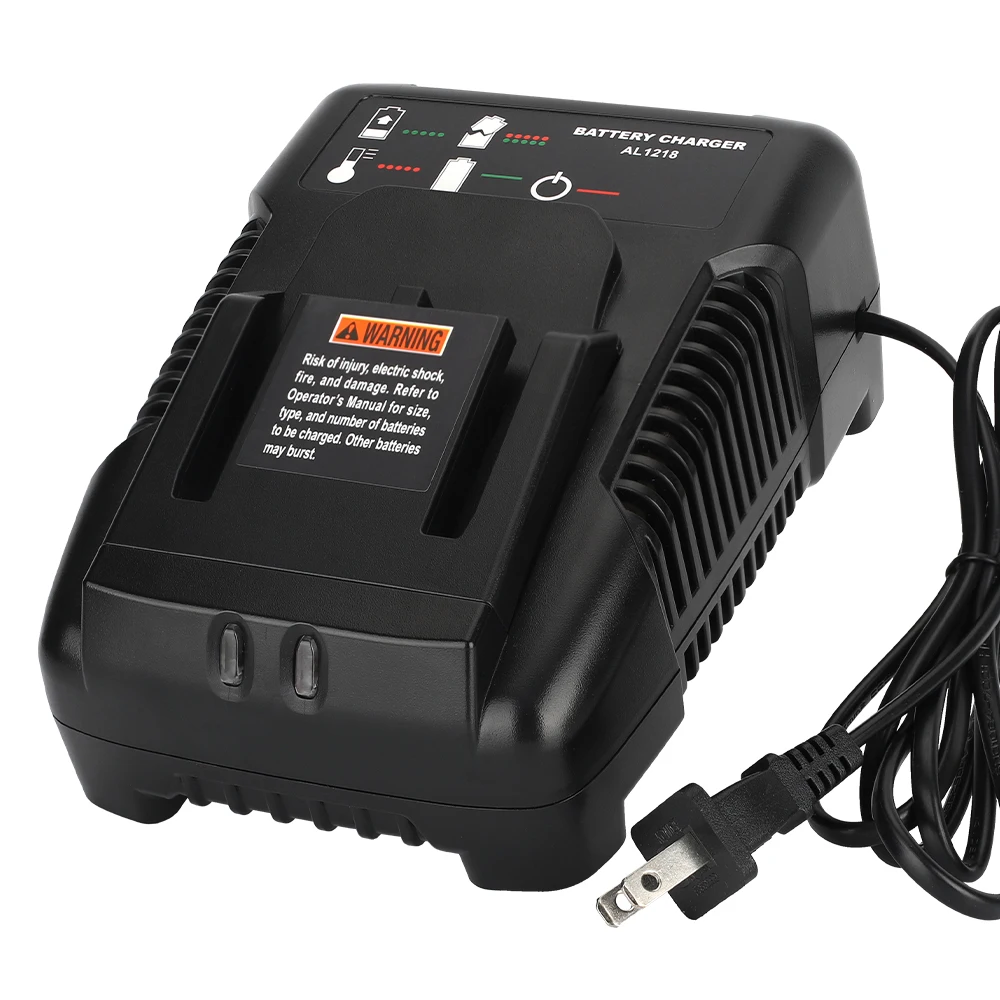 18V for Ridgid Battery Charger R86092 R86091 Replacement for Ridgid 18V NiCad/Lithium Ion Battery R840093, R840095, R840083