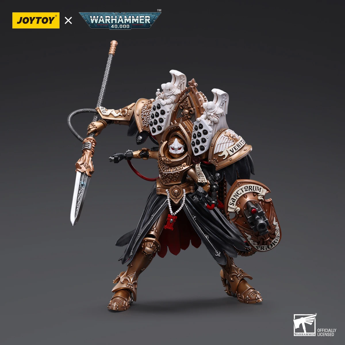 JOYTOY Warhammer 40K 1/18 Adepta Sororitas Abbess Sanctorum Morvenn Vahl 20.5 سنتيمتر شخصية عمل الجندي 2025 نسخة معدلة