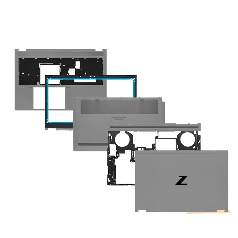 hp-zbook-fury-15-g7-g8シリーズノートパソコン用純正部品：lcdバックカバー-フロントベゼル-パームレスト-ボトムケース-パーツ