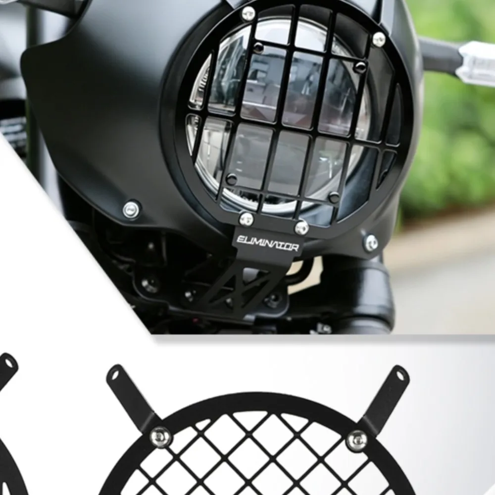 

For Kawasaki Eliminator 500 SE ABS 2024 2025 2026 Motorcycle Accessories CNC Headlight Guard Protector Grilles Protection Cover