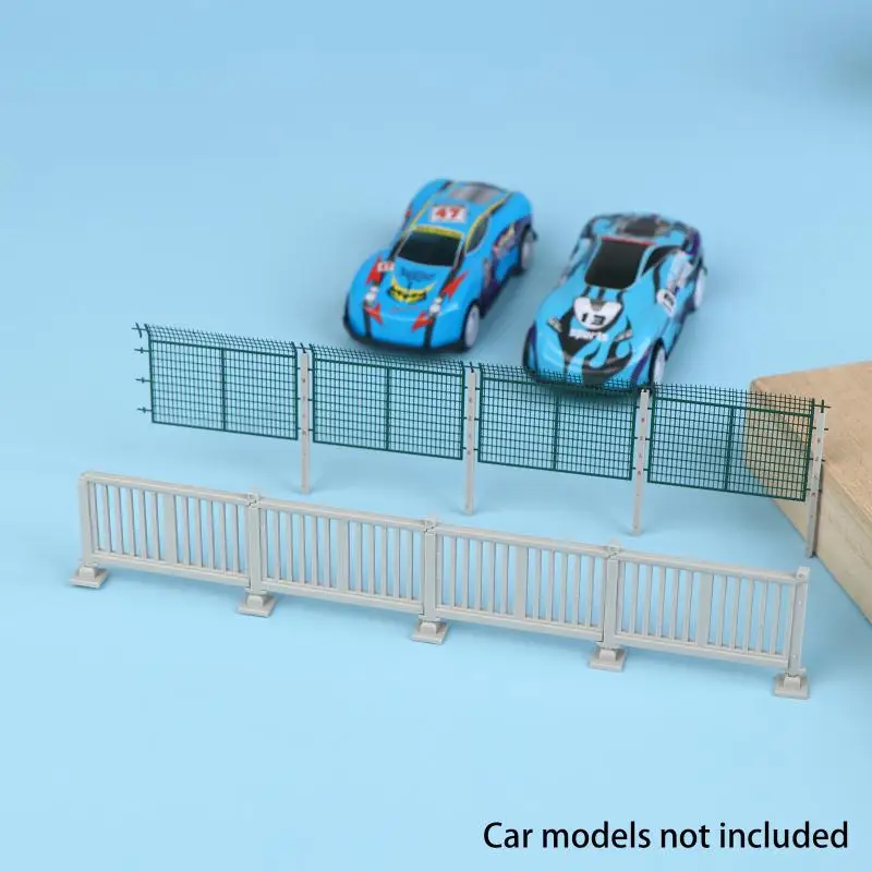 

Защитный забор в масштабе HO с колоннами, модель для DIY, строительный забор, настенный песочный стол, железнодорожный поезд, сцена, диорама, комплект