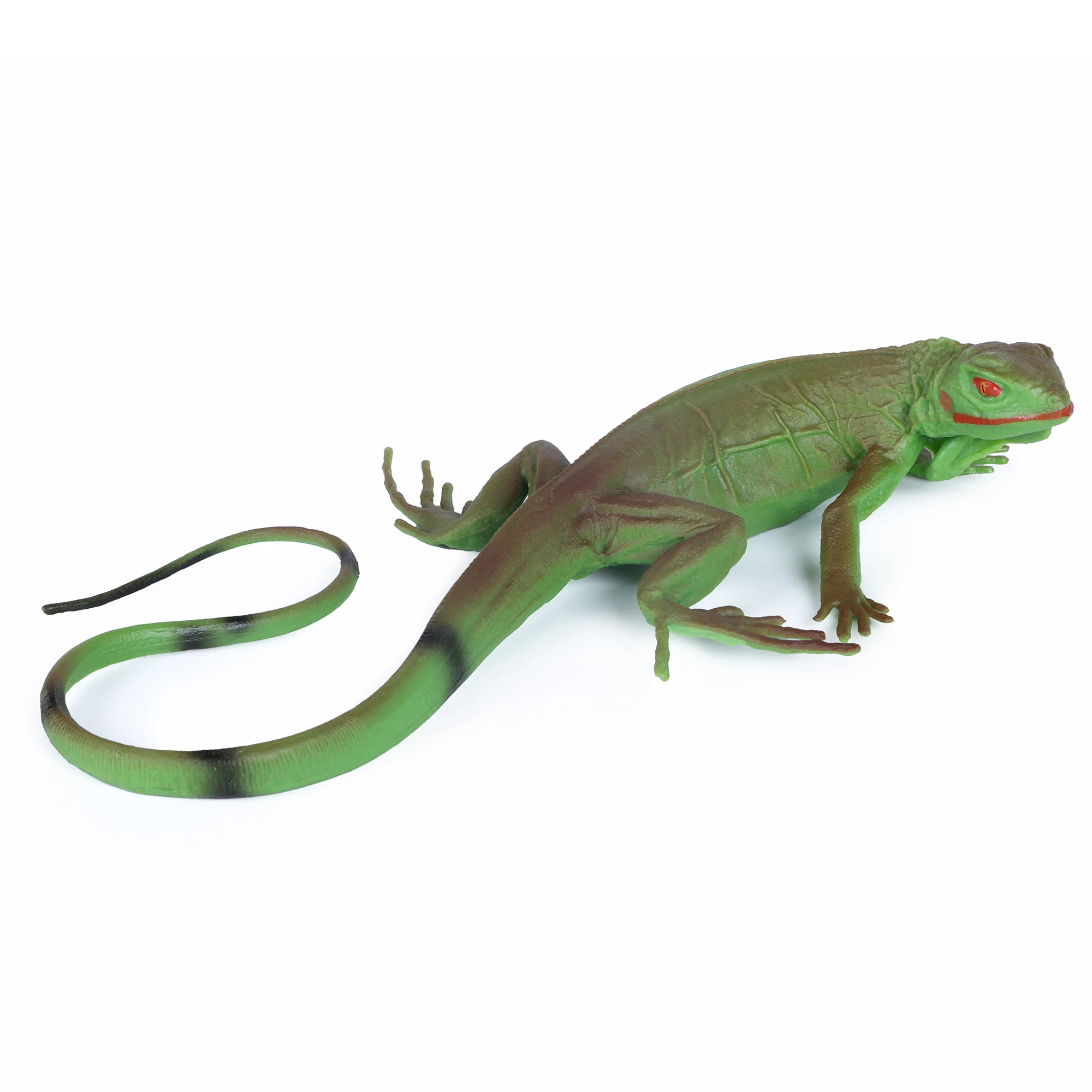 Figurka Jaszczurki Komodowej - Realistyczny Model Igwany Morskiej - Zabawka Edukacyjna dla Chłopców, Dziewcząt i Dzieci w Wieku 3+