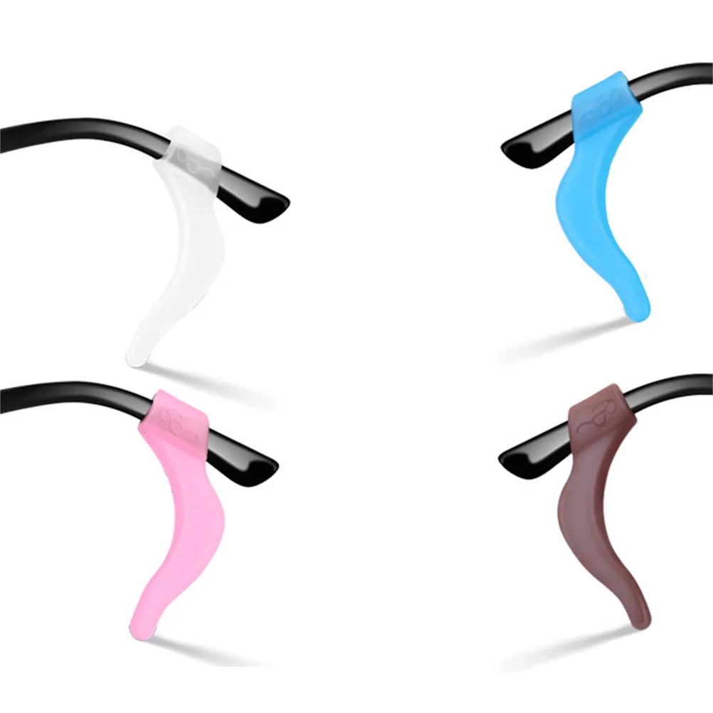 

24 Pair Anti-slip Glasses Cover Ear Hook Large Silicone Eyeglass Pads Eyeglasses Antiskid Child