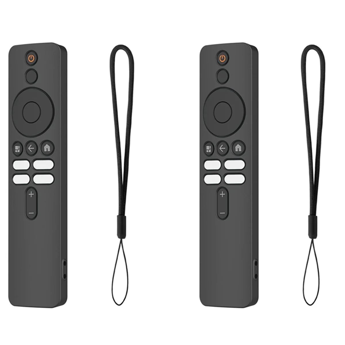 

2X for TV Stick 4K TV Mibox 2Nd Gen Remote Control Portable Convenient Silicone Dust Fall Proof Cover, D