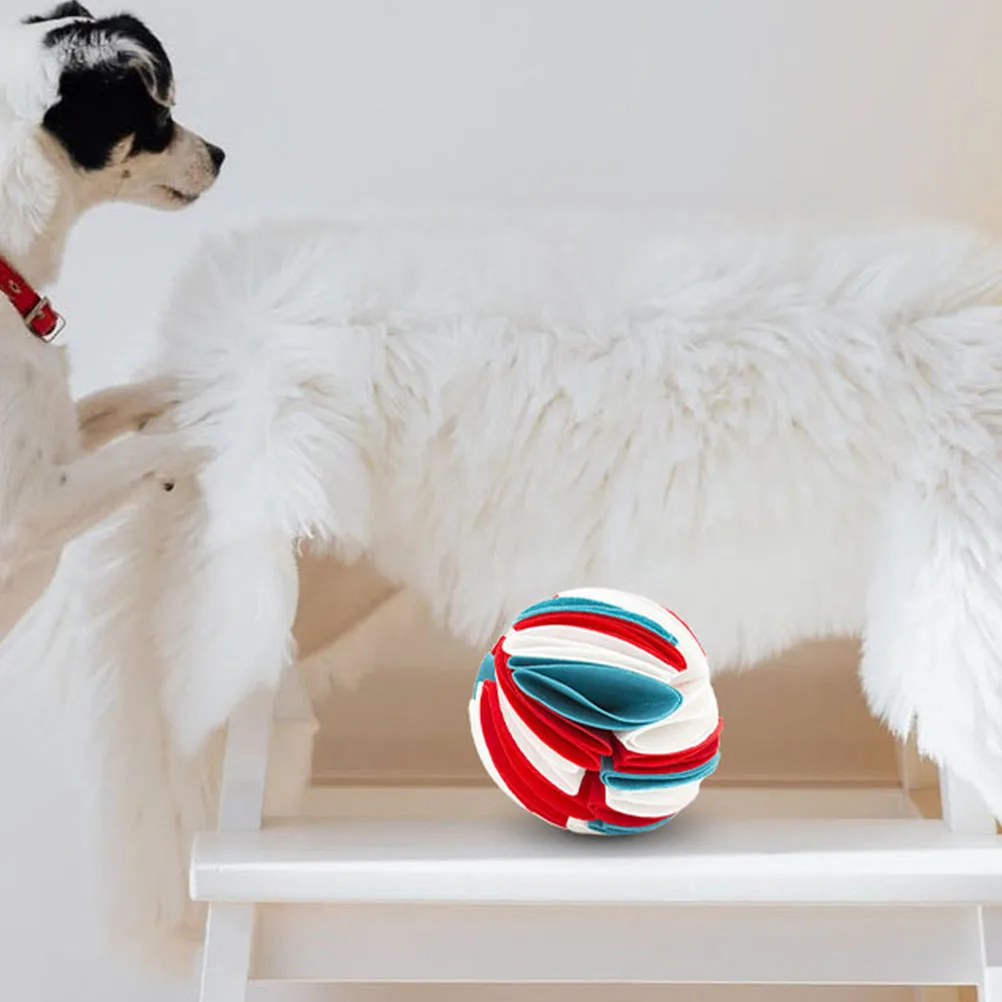 

Pet Snuffle Balls Dog Sniffing Training Interactive Feeding Puzzle Slow Eating Game Abrasion Resistant Bite Resistant Dog