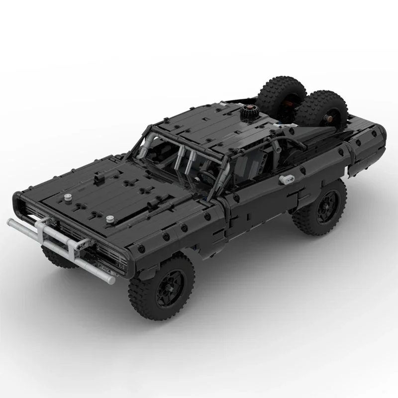 

1556pcs Moc-42111 Dodge Offroad Charger F&F 7 Vehicle Model Building Blocks Creative Technical Assembly Bricks Toy Present