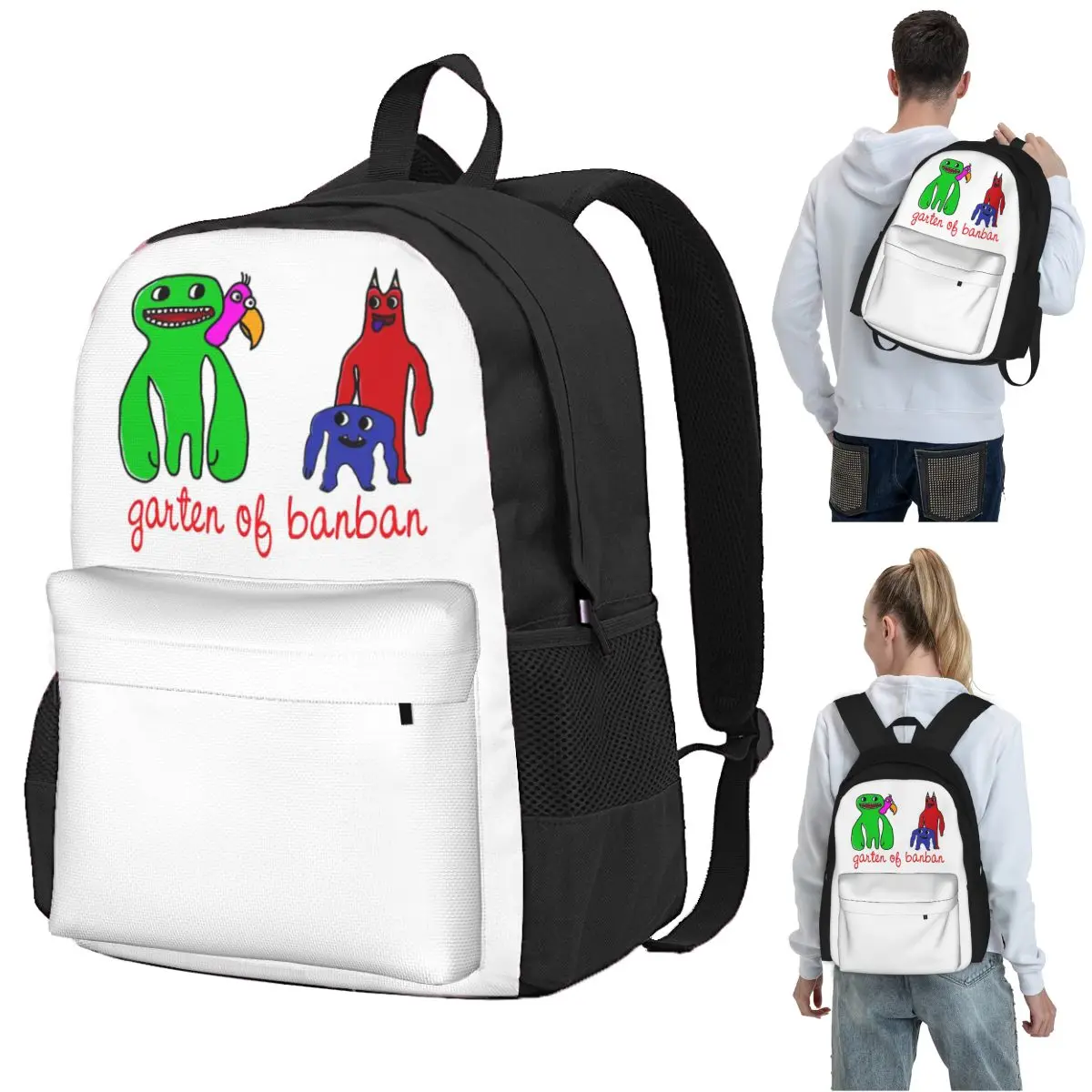 

Garten Of Banban Backpack Student BookBag Children School Bag Computer Shoulder Bags for Men Women