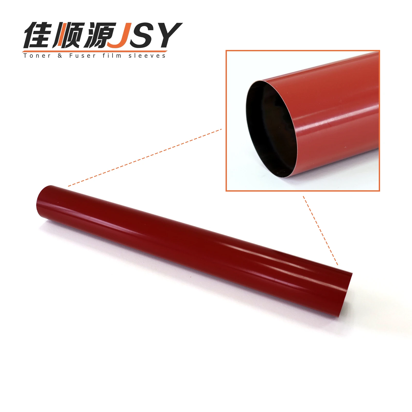 1pcs  Japan New Fuser Belt Fuser Film Sleeve for Konica Minolta Bizhub C550 C451 C452 C552 C650 A02E-2756-00