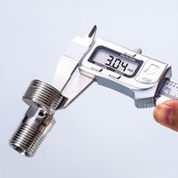 Angle Adjustment Faucet Angled Curved Foot 360° Rotatable Eccentric Screw Corner Shower Faucet Adapter Stainless Steel