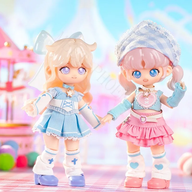 Tennnar Blind Box Campus Idol Season Series  BJD  Blind Box Toys Cute Action Anime Figure Kawaii Mystery Box Model Designer Doll