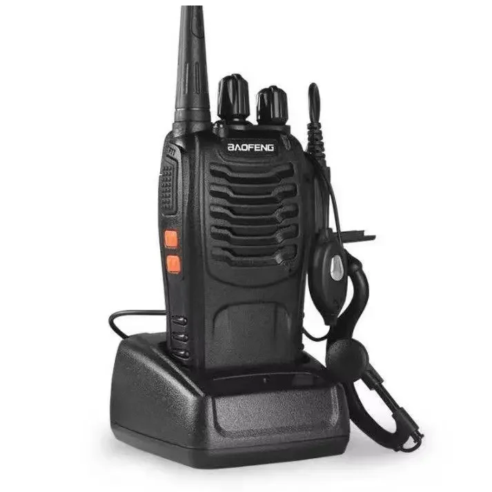 

BF-888S, BAOFENG-Rechargeable Two-Way Walkie Talkie, Long Distance, Handset for Construction Outdoor, Hotel, Site, etc.