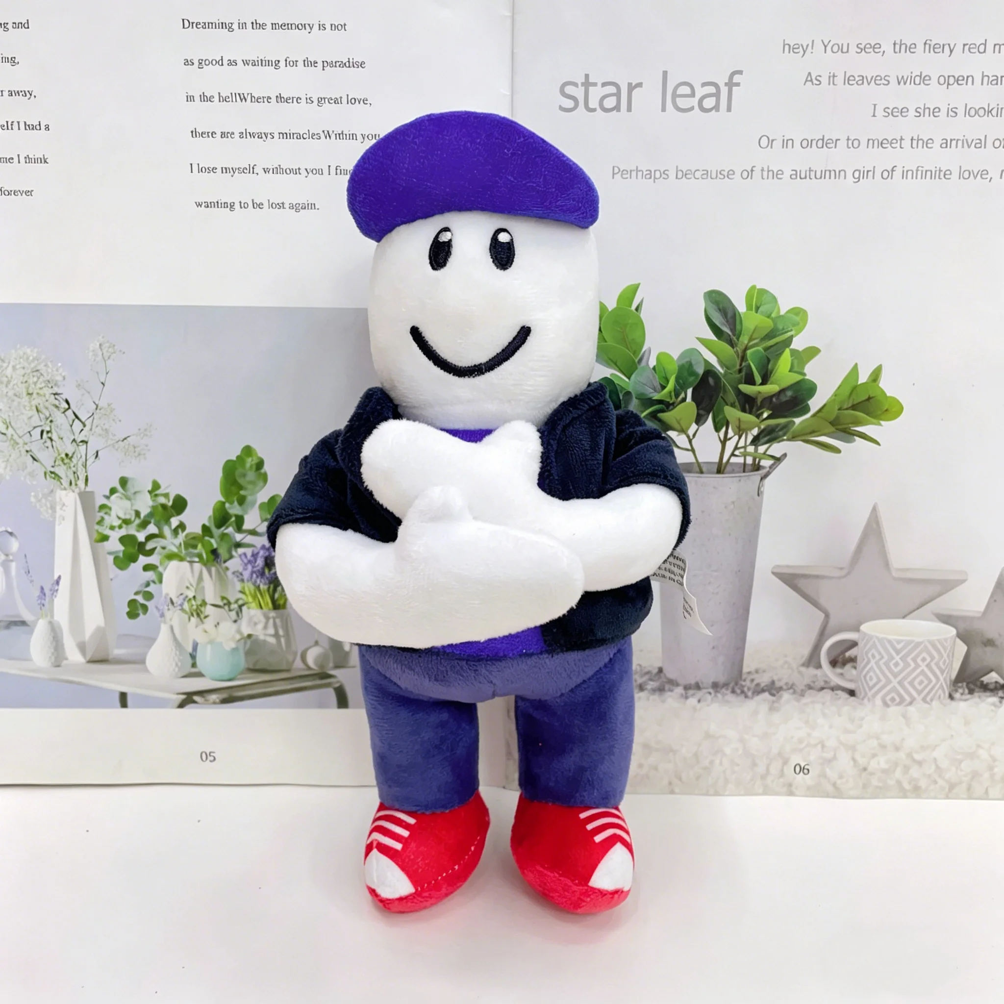8 Styles Roblox Plush Toys 24cm Noob Experiment Soft Stuffed Doll For Kids Boys Girls Birthday Gift Party Favor Fan Collection