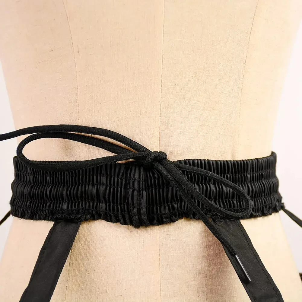 Women Black 3 Hoops Waistband Hollow Cage Skirt Petticoats Underskirt Crinoline for Evening Party Wedding image 5